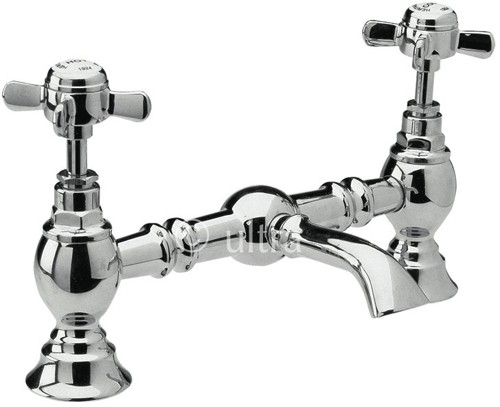 200mm Bridged Basin Mixer (Chrome) additional image