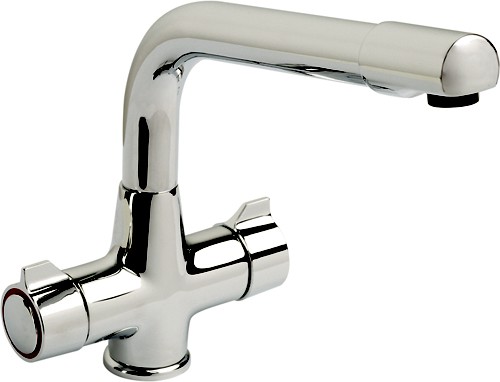 Cruciform sink mixer additional image