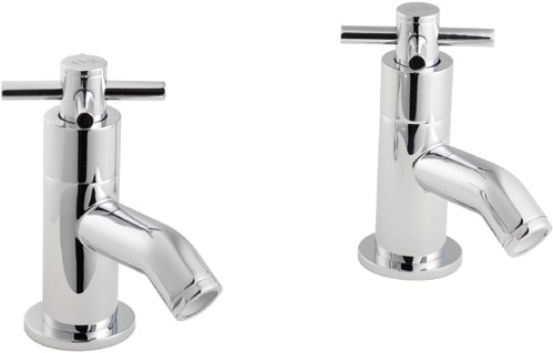 Cross Head Basin Taps (pair). additional image