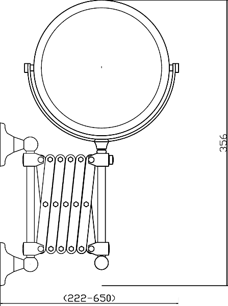 Extendable Mirror. additional image