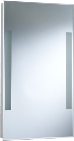 Aida Backlit Bathroom Mirror. Size 450x800mm. additional image