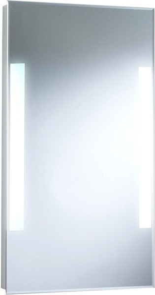 Aida Backlit Bathroom Mirror. Size 450x800mm. additional image