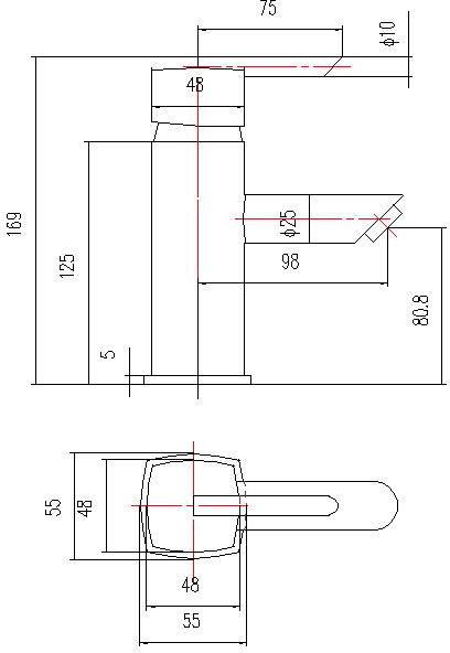 Single Lever Mono Basin Mixer With Free Pop Up Waste. additional image