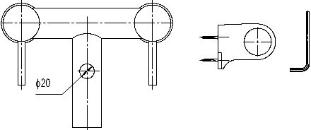 Bath Shower Mixer Tap With Shower Kit & Wall Bracket. additional image