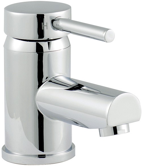 Eco Click Mono Basin Mixer Tap With Pop Up Waste. additional image