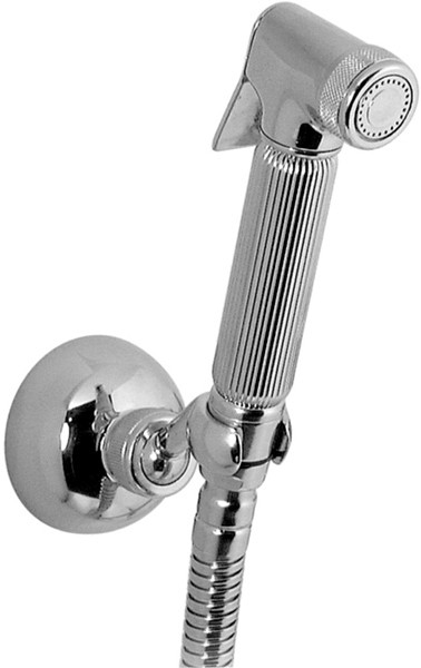 Luxury Hand Held Bidet Spray With Hose & Wall Bracket (Chrome). additional image