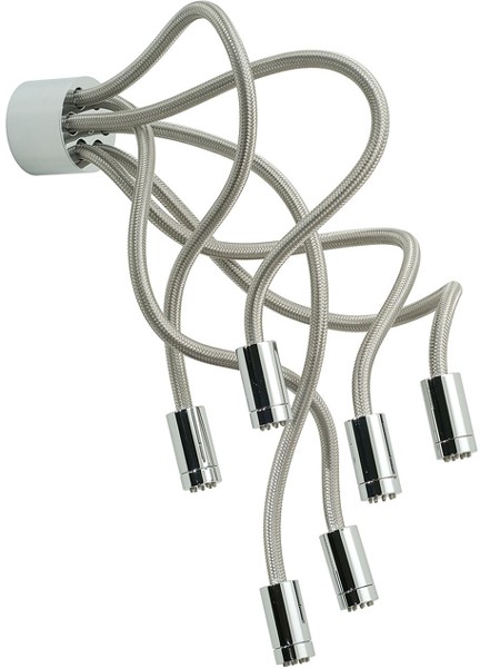 Sculpture Shower Head. Adjustable, Wall Or Ceiling Mounted. additional image