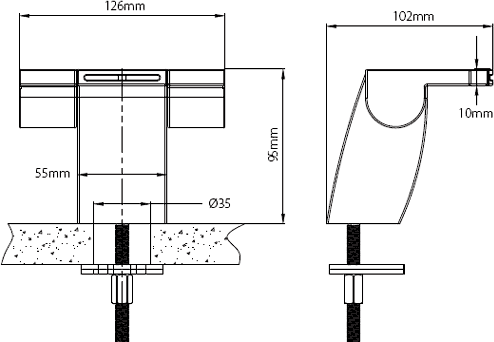 Waterfall Basin Tap (Chrome). additional image