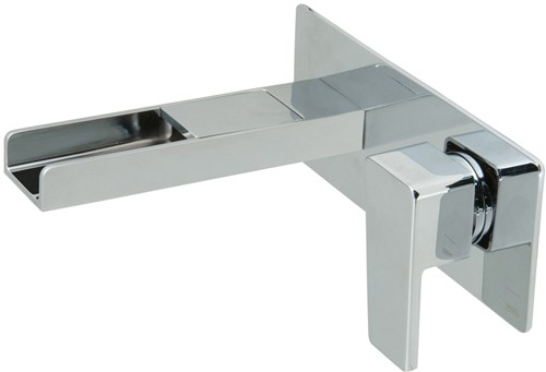 Wall Mounted Waterfall Basin Tap (Progressive, Chrome). additional image