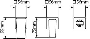 3 Tap Hole Bath Shower Mixer With Shower Kit (No Spout). additional image