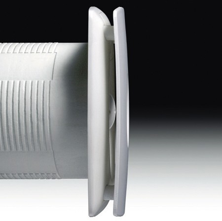 Standard Extractor Fan. 120mm (White). additional image