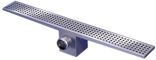 Rectangular Wetroom Shower Drain With Side Outlet. 1400mm. additional image