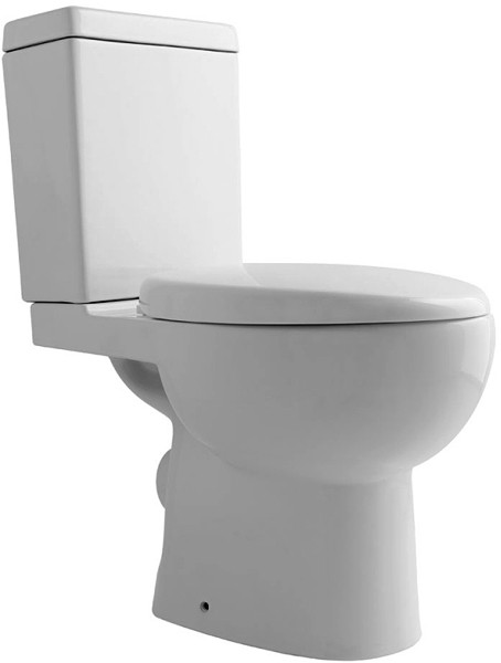 Ultra Modern Toilet With Push Flush Cistern & Seat. additional image