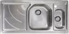 Click for Astracast Sink Echo 1.5 bowl stainless steel kitchen sink with left hand drainer.