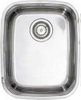 Click for Astracast Sink Opal S1 large bowl polished steel undermount kitchen sink.