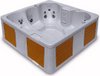 Click for Hot Tub Axiom Deluxe hot tub. 4 person + free steps & starter kit (Onyx).