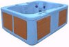 Click for Hot Tub Matrix Deluxe hot tub. 4 person + free steps & starter kit (Sea Spray).