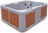 Click for Hot Tub Matrix Deluxe hot tub. 4 person + free steps & starter kit (Onyx).