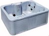 Click for Hot Tub Matrix spa hot tub. 4 person + free steps & starter kit (Onyx).