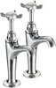 Click for Bristan 1901 High Neck Pillar Taps, Chrome Plated.