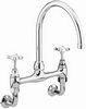 Click for Bristan 1901 Wall Mounted Bridge Sink Mixer Tap, Chrome Plated.