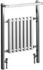 Click for Bristan Heating Qubo Bathroom Radiator (Chrome & White). 655x950mm.