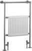 Click for Bristan Heating Venus Bathroom Radiator (Chrome & White). 686x952mm.