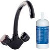 Click for Deva Profile Kitchen Tap & Brita On Line Filter Kit (Mocca Brown).