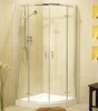 Click for Image Allure 1000mm quadrant shower enclosure, hinged doors.