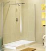 Click for Image Allure left handed 1600x900 walk-in shower enclosure and shower tray.