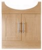 Click for Woodlands Shaker Semi Basin Insert Unit (Maple).  700x310x870mm