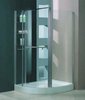 Click for Tab Milano Unique right handed offset quadrant shower enclosure and tray.