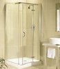 Click for Image Allure 1200x900 right hand shower enclosure with hinged door.