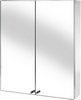 Click for Croydex Cabinets Mirror Bathroom Cabinet With 2 Doors. 600x670x120mm.