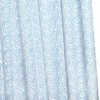 Click for Croydex Textile Hygiene Shower Curtain & Rings (Blue Swirls, 1800mm).