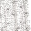 Click for Croydex Textile Shower Curtain & Rings (Waterlillies, 1800mm).