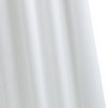 Click for Croydex PVC Shower Curtain & Rings (White, 1800mm).