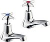 Click for Deva Cross Handle Basin Taps (Pair).