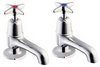 Click for Deva Cross Handle Long Spout Basin Taps (Pair).