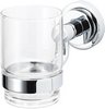 Click for Deva Abbie Glass Tumbler And Holder (Chrome).