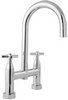 Click for Deva Apostle Bridge Sink Mixer Tap With Swivel Spout.