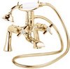 Click for Deva Artesian Bath Shower Mixer Tap With Shower Kit (Gold).