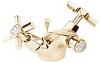 Click for Deva Artesian Mono Bidet Mixer Tap With Pop Up Waste (Gold).