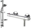 Click for Deva Combi Modern Thermostatic Shower Kit (Chrome).