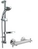 Click for Deva Combi Expression Modern Thermostatic Bar Shower Kit (Chrome).