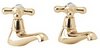 Click for Deva Consort Basin Taps (Pair, Gold).