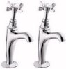 Click for Deva Coronation BS1010 High Neck Sink Taps (Pair, Chrome)