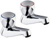 Click for Deva Profile Bath Taps (Chrome, Pair).