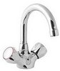 Click for Deva Profile Mono Basin Mixer Tap With Swivel Spout & Pop Up Waste (Chrome).