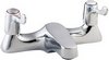 Click for Deva Lever Action 3" Lever Bath Filler Tap.